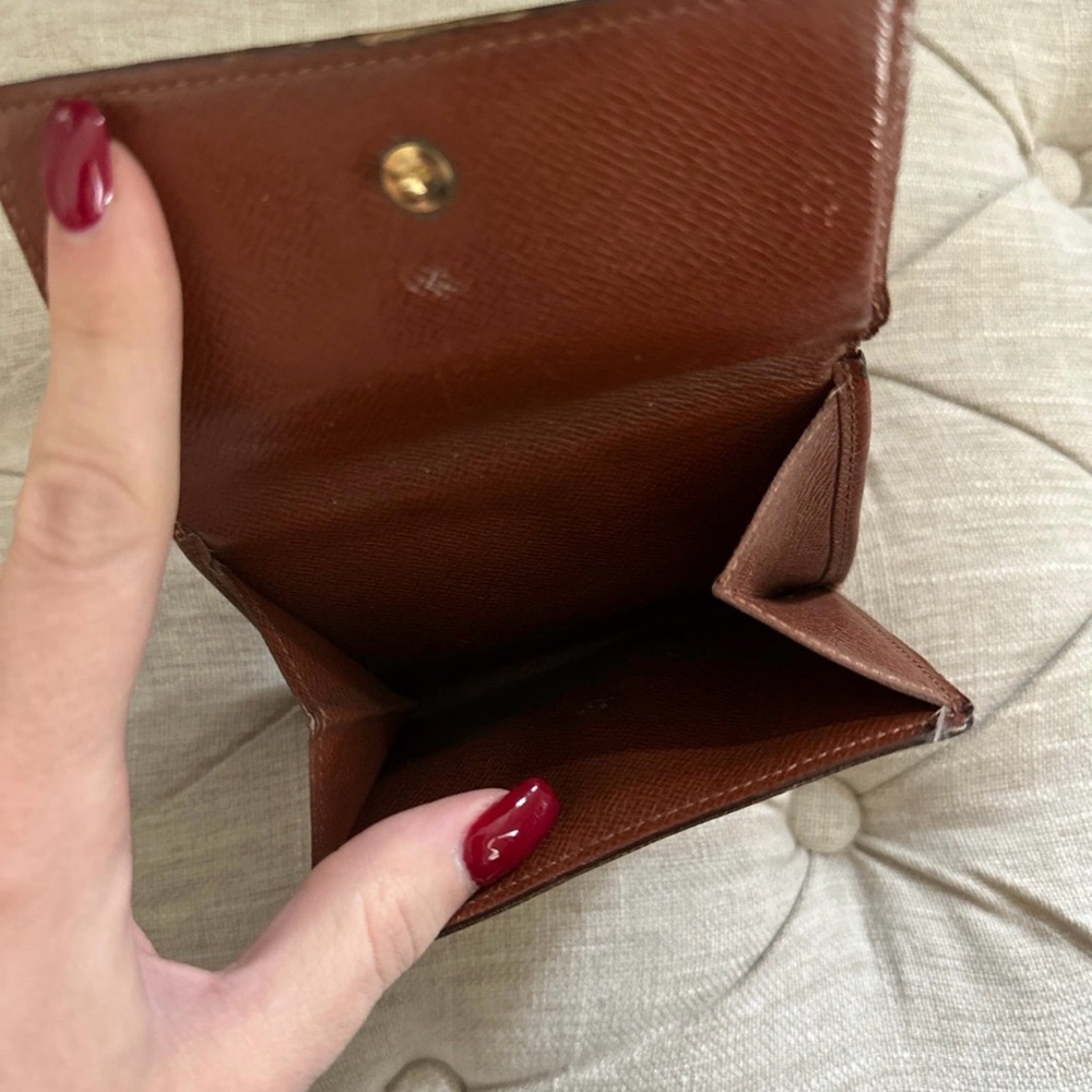 Louis Vuitton Brown Monogram Compact Wallet - Picture 4 of 9